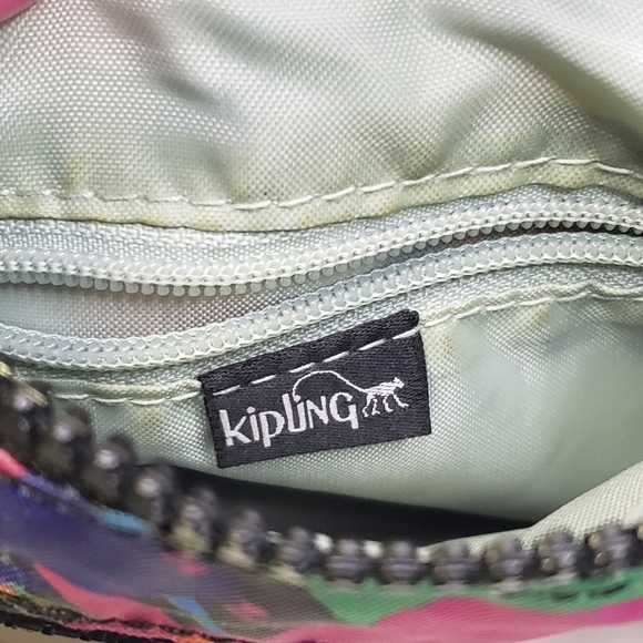 Kipling Crossbody Bag Paint Splatter Design Multi-Color AC7125 - Picture 2 of 9